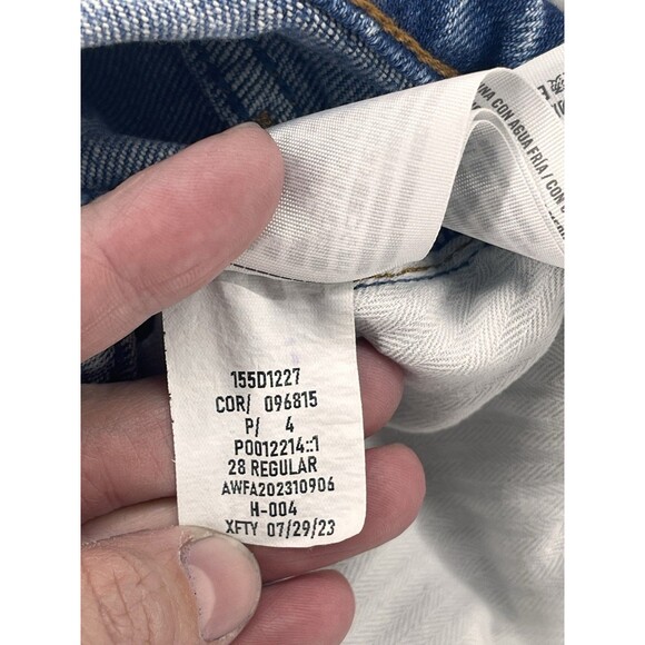 Abercrombie & Fitch Women's 28 6R The ‘90s Relaxed High Rise Jeans Curve Love - Picture 11 of 11